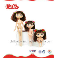 Lovely Children High Quality Toy Pink Plastic Dolls (CB-BD010-Y)